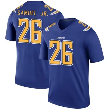 Asante Samuel Jr. Los Angeles Chargers Game-Used White #26