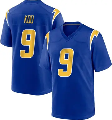 Younghoe Koo Jersey, Younghoe Koo Legend, Game & Limited Jerseys, Uniforms  - Chargers Store